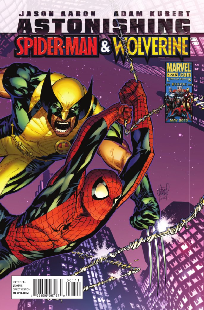 Astonishing Spider-Man & Wolverine #1 CVR A Marvel 2010 VF