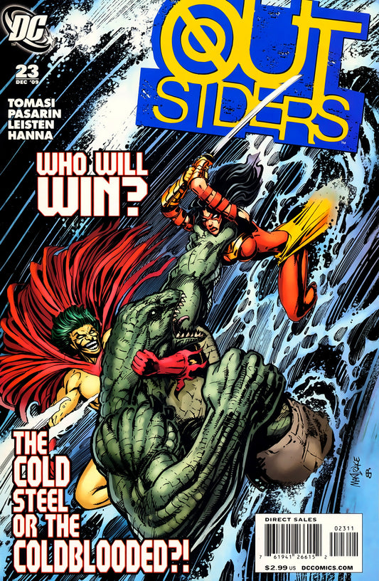 The Outsiders #23 CVR A DC Comics 2009 FN