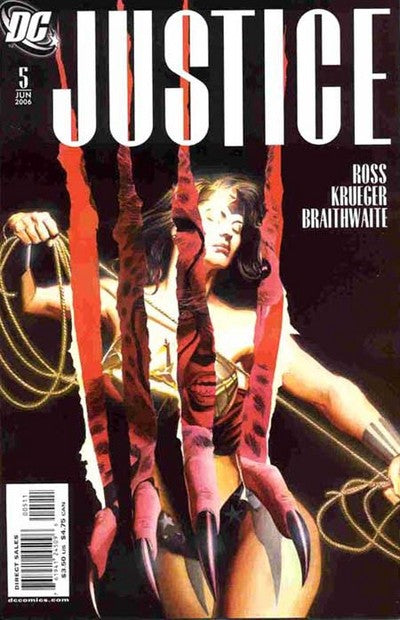 Justice #5 CVR A DC Comics 2006 VF