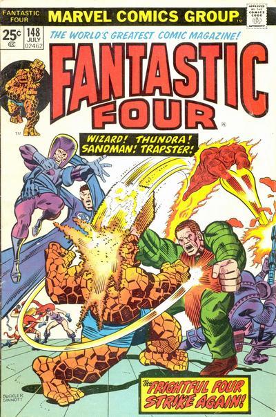 Fantastic Four #148 CVR A Marvel 1974 FN