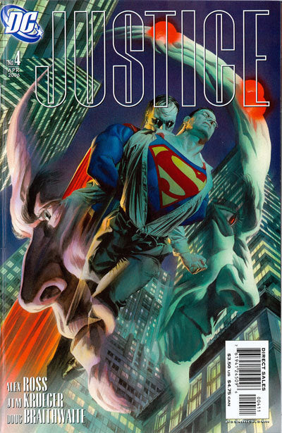 Justice #4 CVR A DC Comics 2006 VF