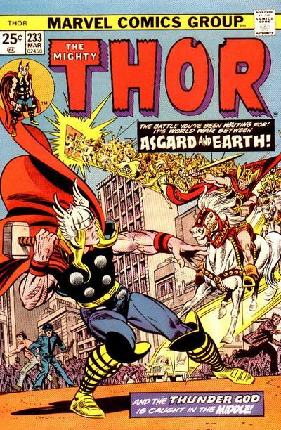 Thor #233 CVR A Marvel 1975 FN