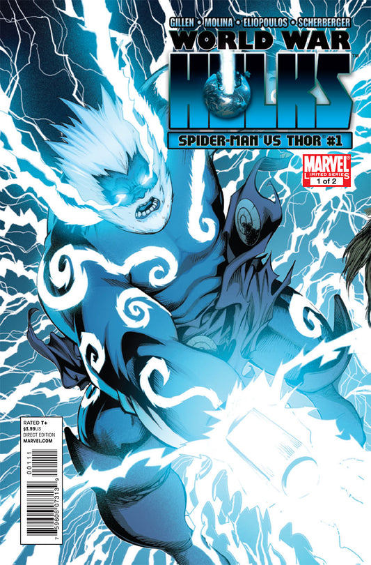 World War Hulks: Spider-Man vs. Thor #1 CVR A Marvel 2010 FN