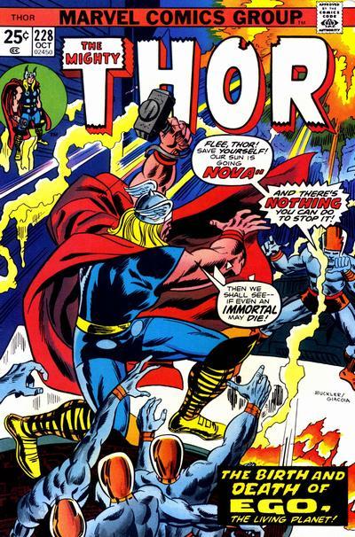 Thor #228 CVR A Marvel 1974 FN