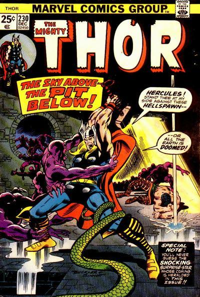 Thor #230 CVR A Marvel 1974 FN