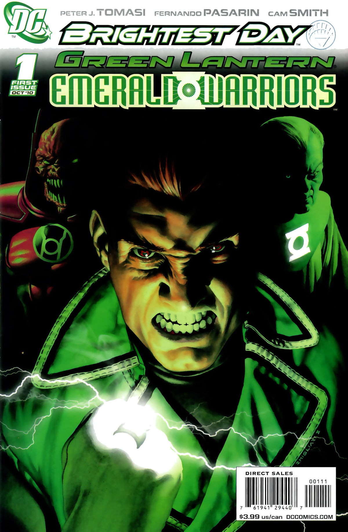 Green Lantern: Emerald Warriors #1 CVR A DC Comics 2010 VF/NM