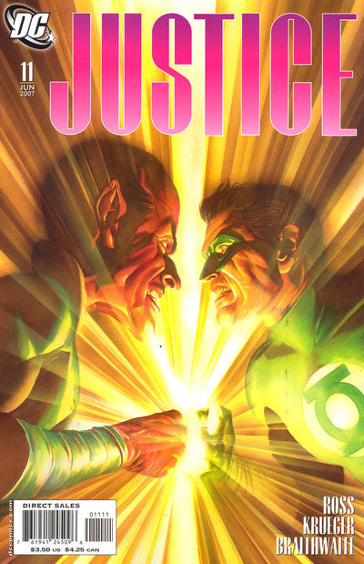 Justice #11 CVR A DC Comics 2007 VF