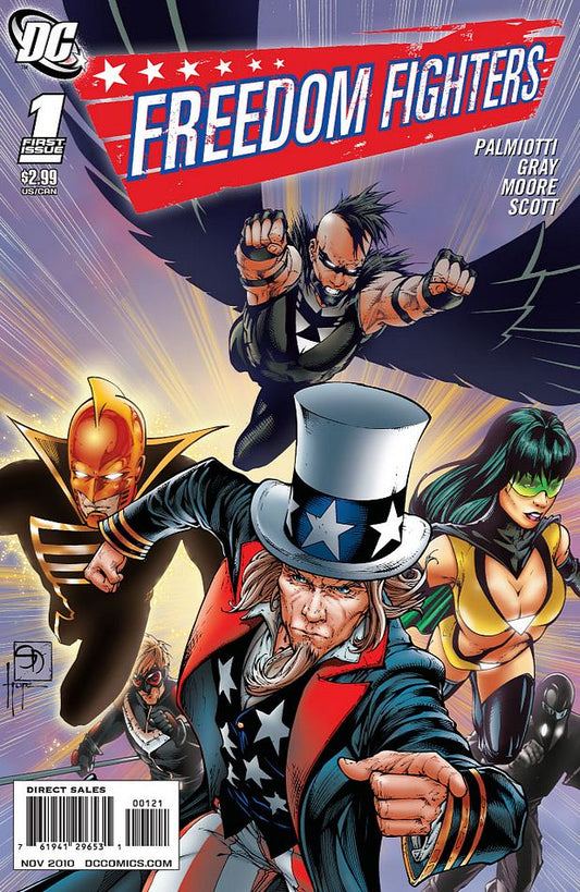 Freedom Fighters #1 CVR B DC Comics 2010 FN