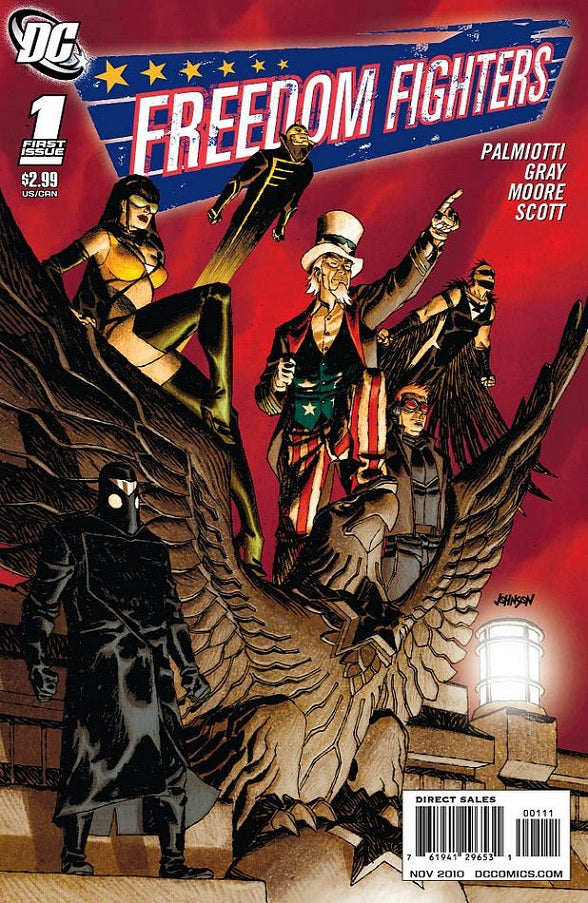 Freedom Fighters #1 CVR A DC Comics 2010 FN