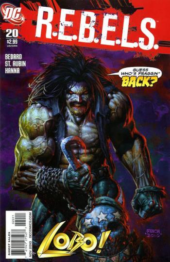 R.E.B.E.L.S. #20 CVR A DC Comics 2010 FN