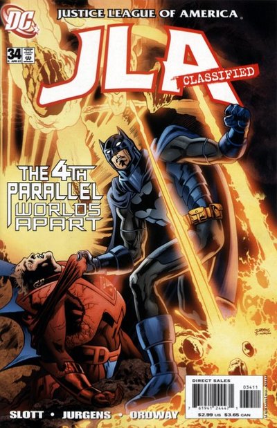 JLA: Classified #34 CVR A DC Comics 2007 FN/VF