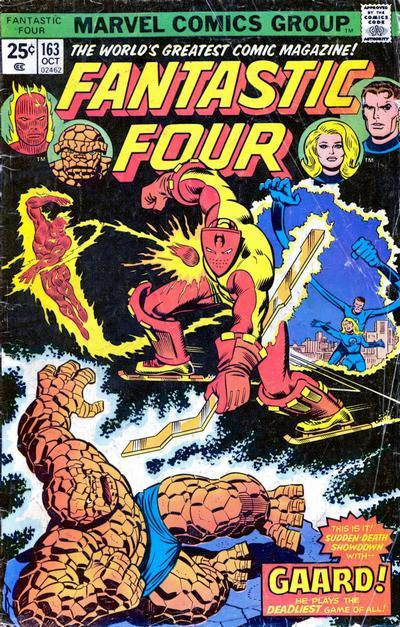 Fantastic Four #163 CVR A Marvel 1975 FN