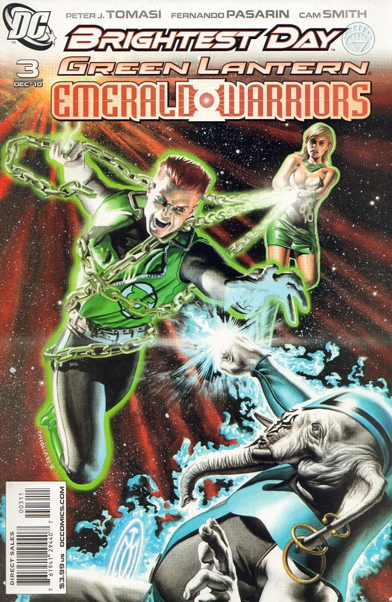 Green Lantern: Emerald Warriors #3 CVR A DC Comics 2010 VF/NM