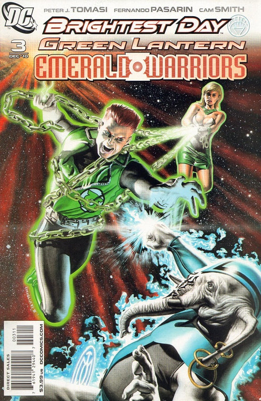Green Lantern: Emerald Warriors #3 CVR A DC Comics 2010 VF/NM