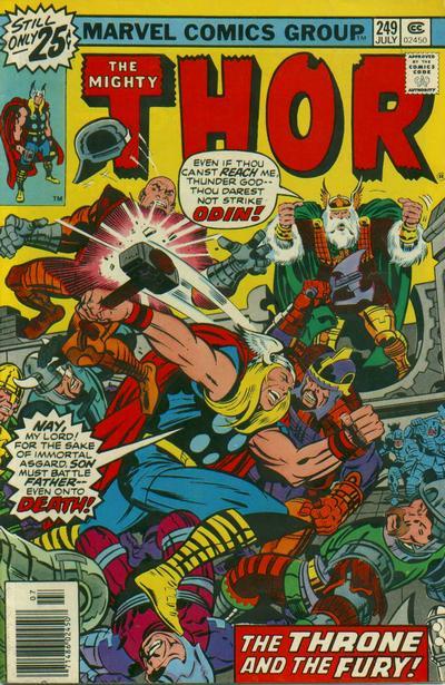 Thor #249 CVR A Marvel 1976 FN
