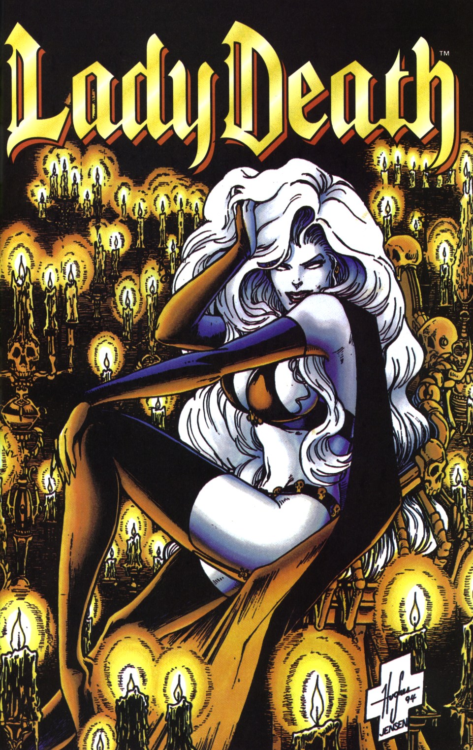 Lady Death: Between Heaven and Hell #2 CVR A Chaos! Comics 1995 VF