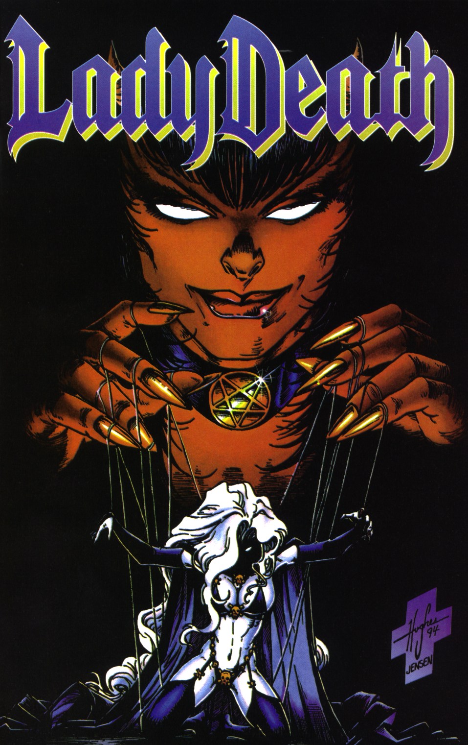 Lady Death: Between Heaven and Hell #3 CVR A Chaos! Comics 1995 VF