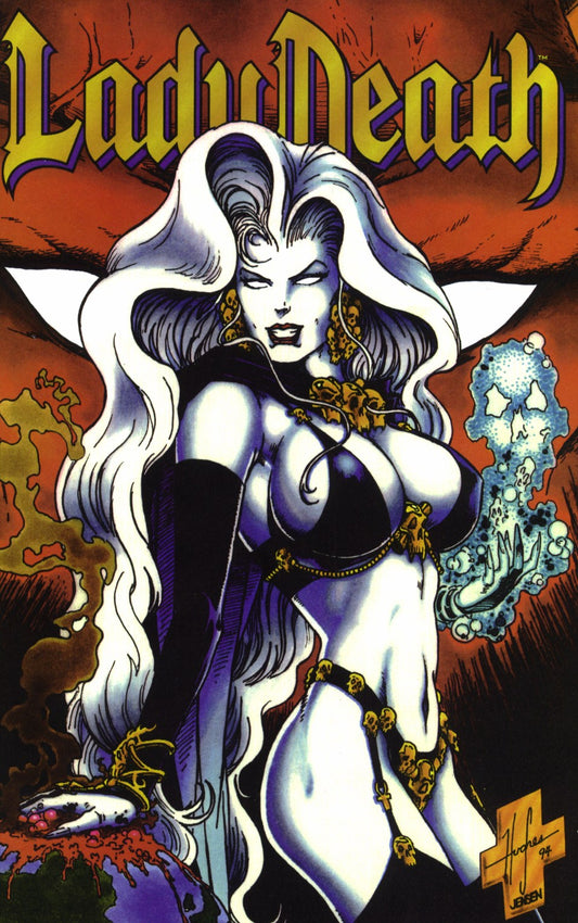 Lady Death: Between Heaven and Hell #4 CVR A Chaos! Comics 1995 VF