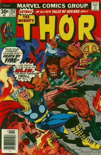 Thor #252 CVR A Marvel 1976 FN
