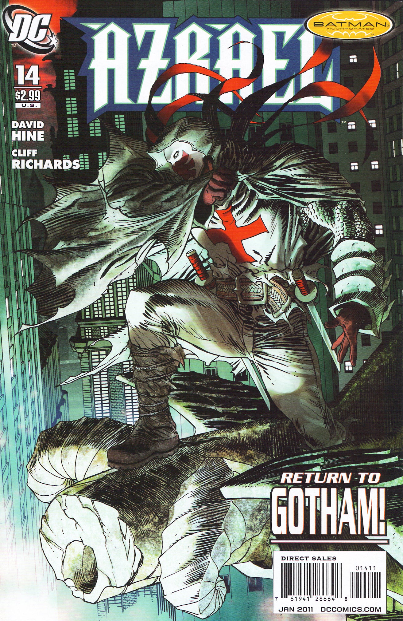 Azrael #14 - CVR A (FN)