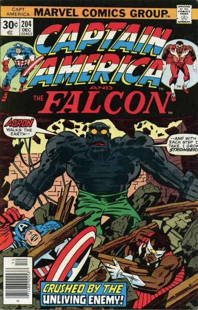 Captain America #204 CVR A Marvel 1976 FN