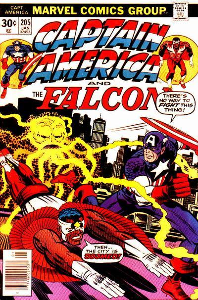 Captain America #205 CVR A Marvel 1977 FN