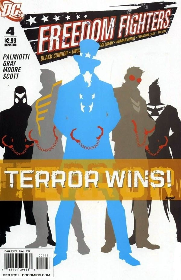 Freedom Fighters #4 CVR A DC Comics 2010 FN