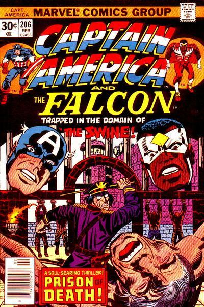 Captain America #206 CVR A Marvel 1977 FN