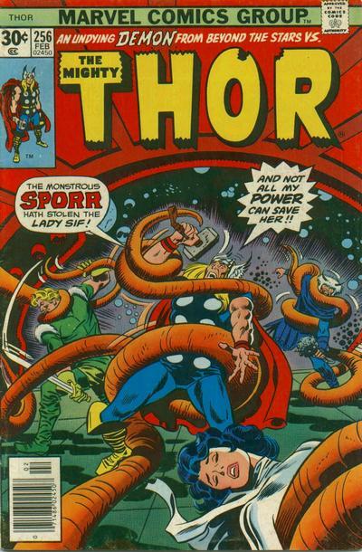 Thor #256 CVR A Marvel 1977 FN