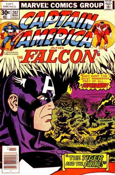 Captain America #207 CVR A Marvel 1977 FN