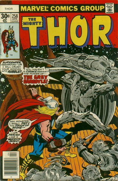 Thor #258 CVR A Marvel 1977 FN