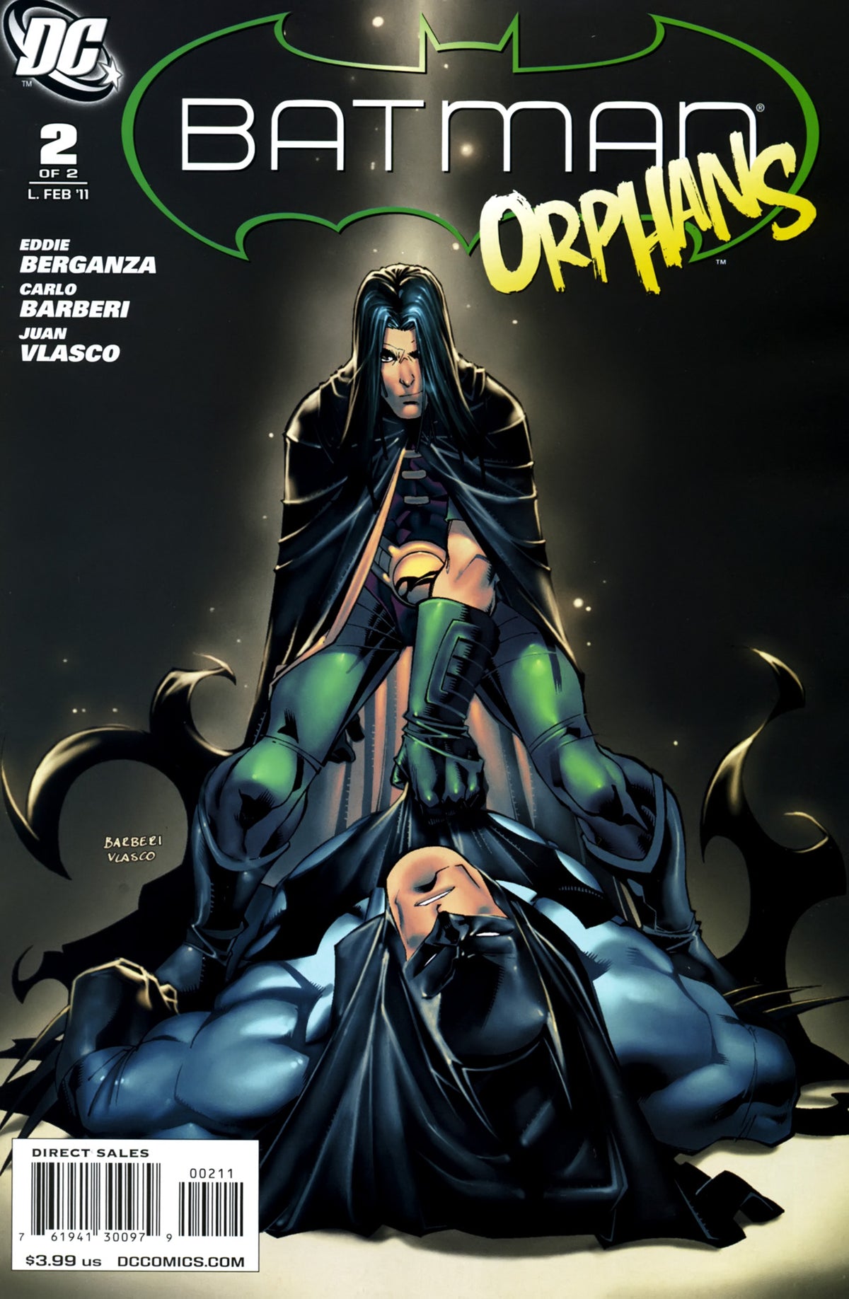 Batman: Orphans #2 CVR A DC Comics 2010 VF