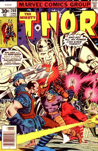 Thor #260 CVR A Marvel 1977 FN