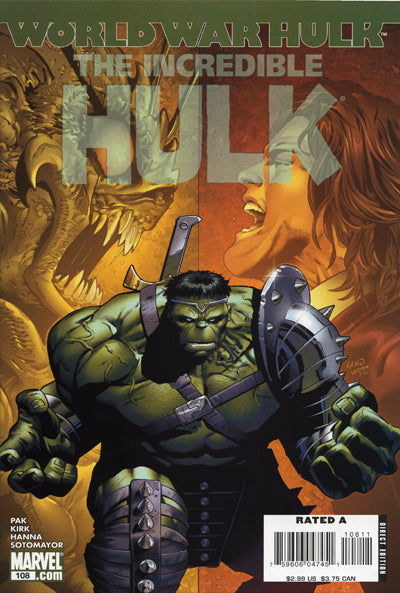 Incredible Hulk #108 CVR A Marvel 2007 FN