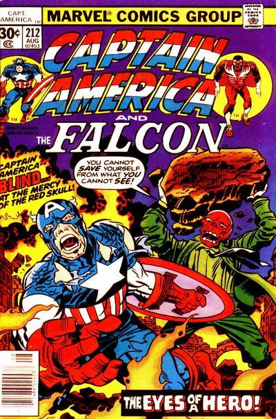 Captain America #212 CVR A Marvel 1977 FN