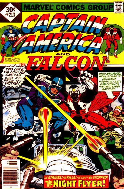 Captain America #213 CVR A Marvel 1977 FN