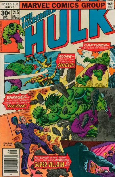 The Incredible Hulk #215 - CVR A (VF/NM)