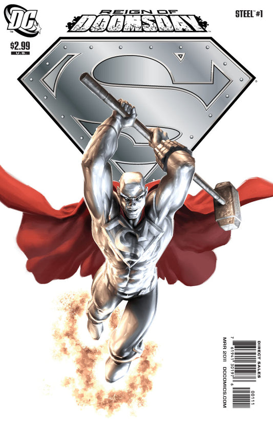 Steel #1 CVR A DC Comics 2011 FN