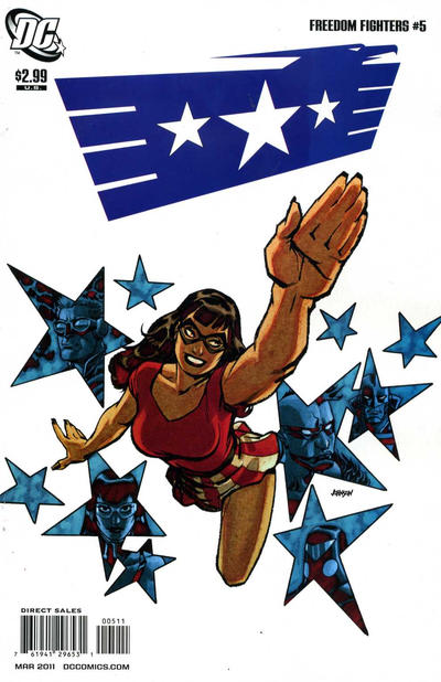 Freedom Fighters #5 CVR A DC Comics 2011 FN