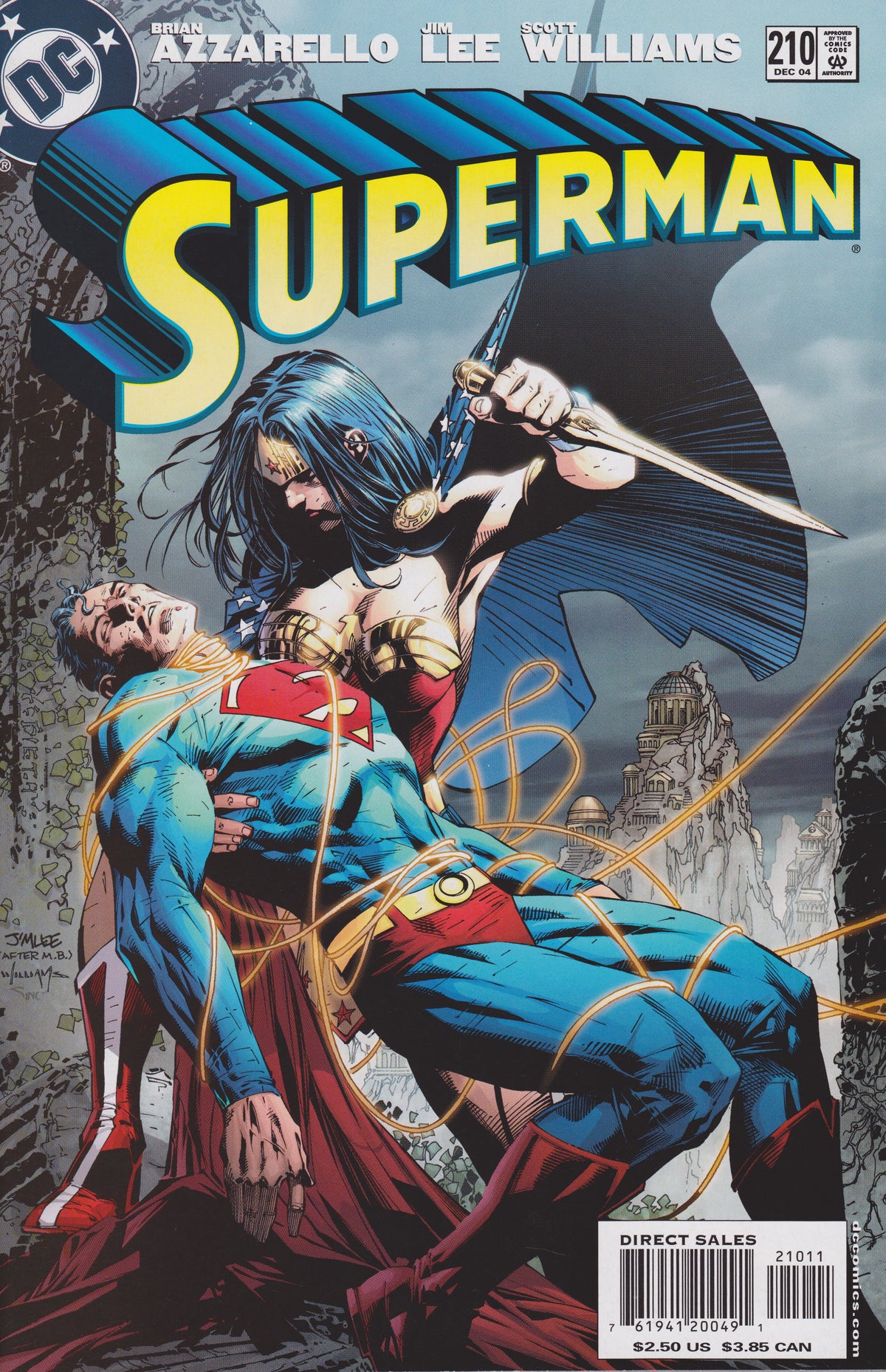 Superman #210 CVR A DC Comics 2004 VG