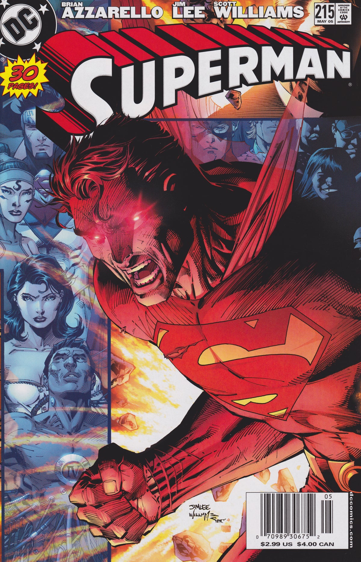 Superman #215 CVR A DC Comics 2005 VG