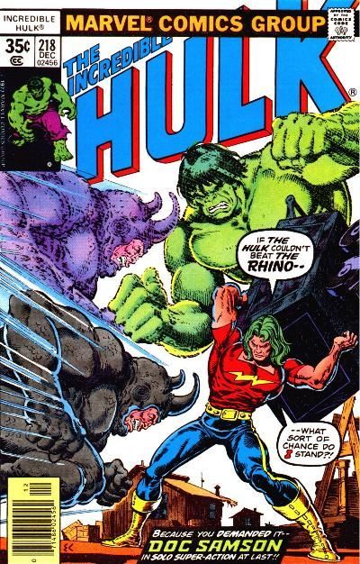 The Incredible Hulk #218 - CVR A (VF/NM)
