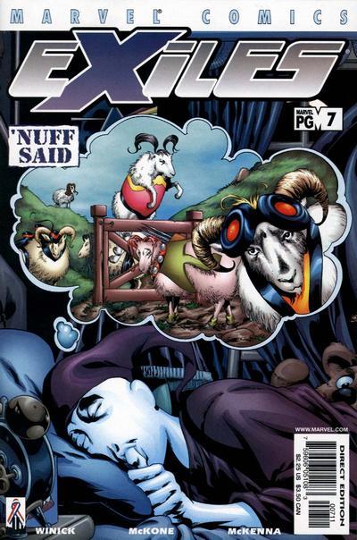Exiles #7 CVR A Marvel 2002 VF