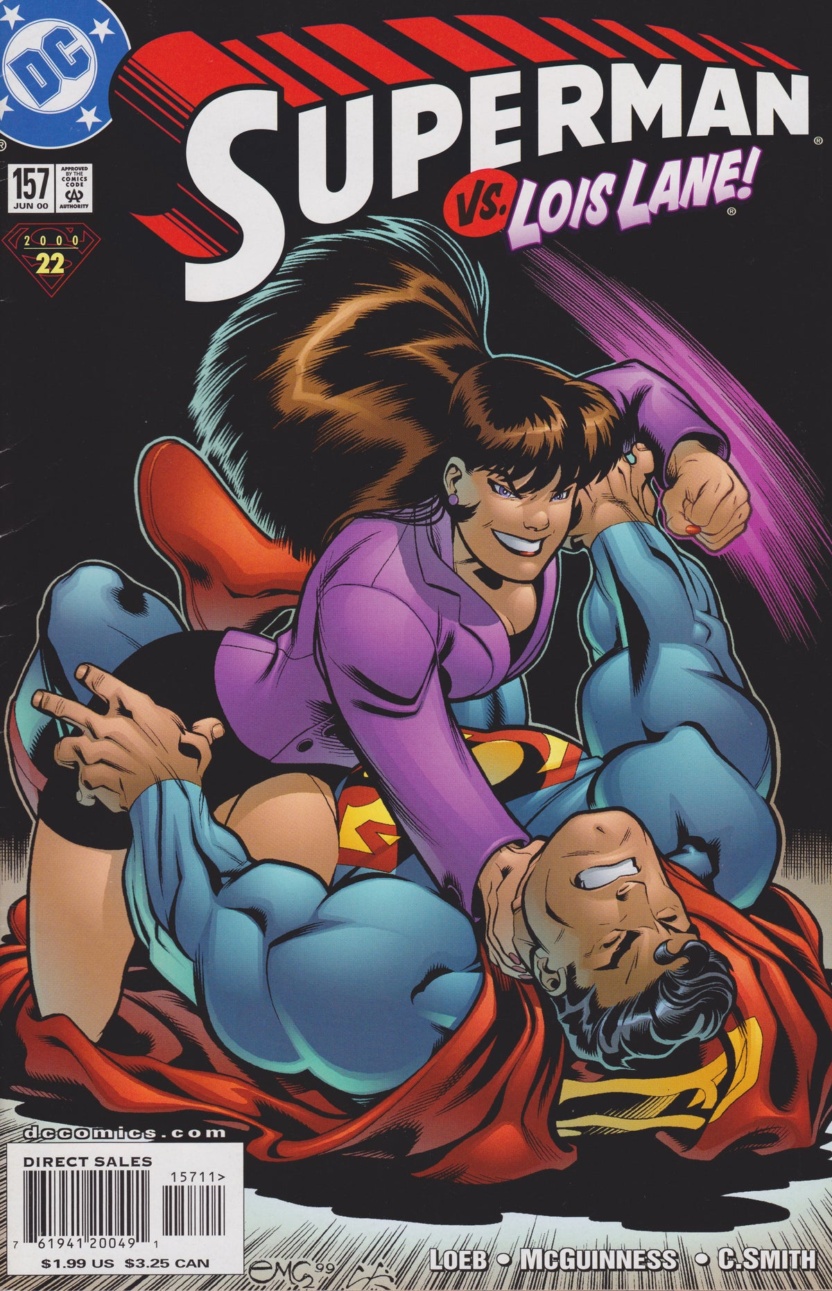Superman #157 CVR A DC Comics 2000 VG