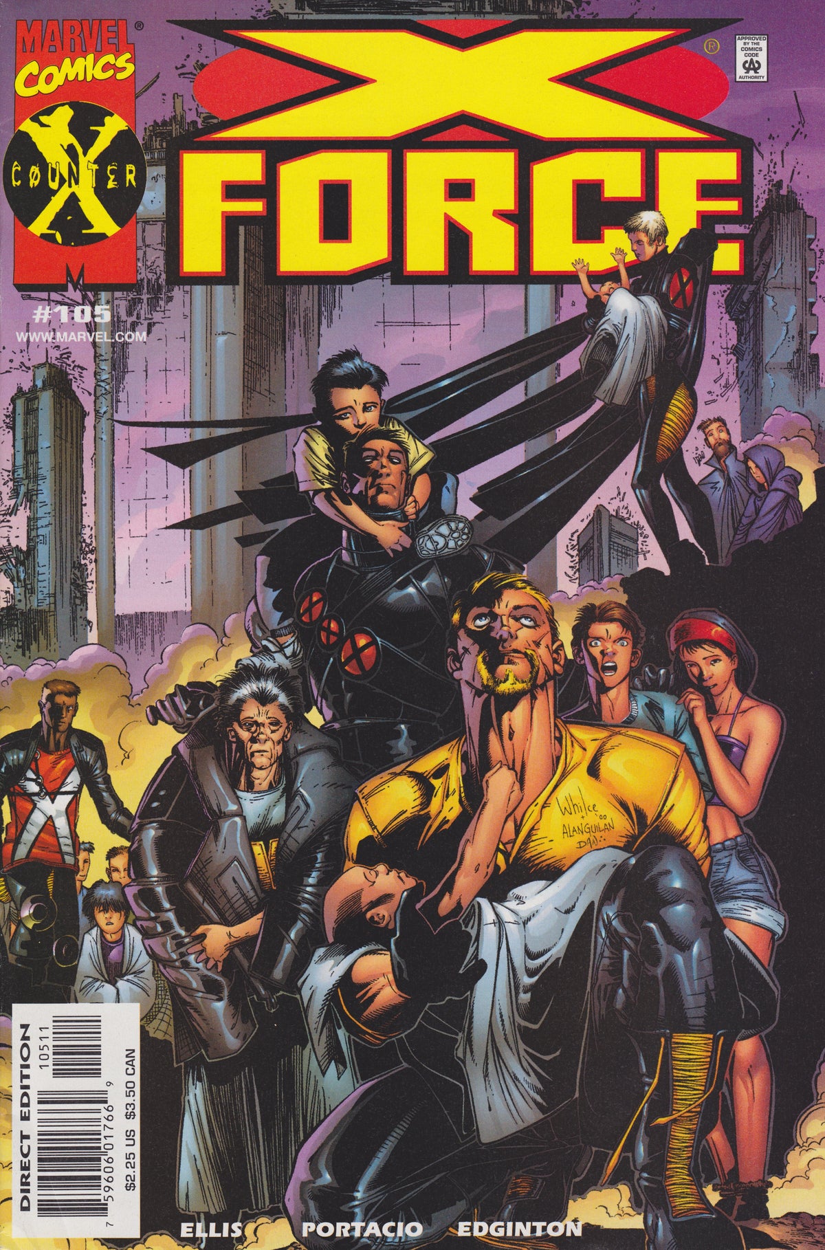X-Force #105 CVR A Marvel Comics 2000 FN