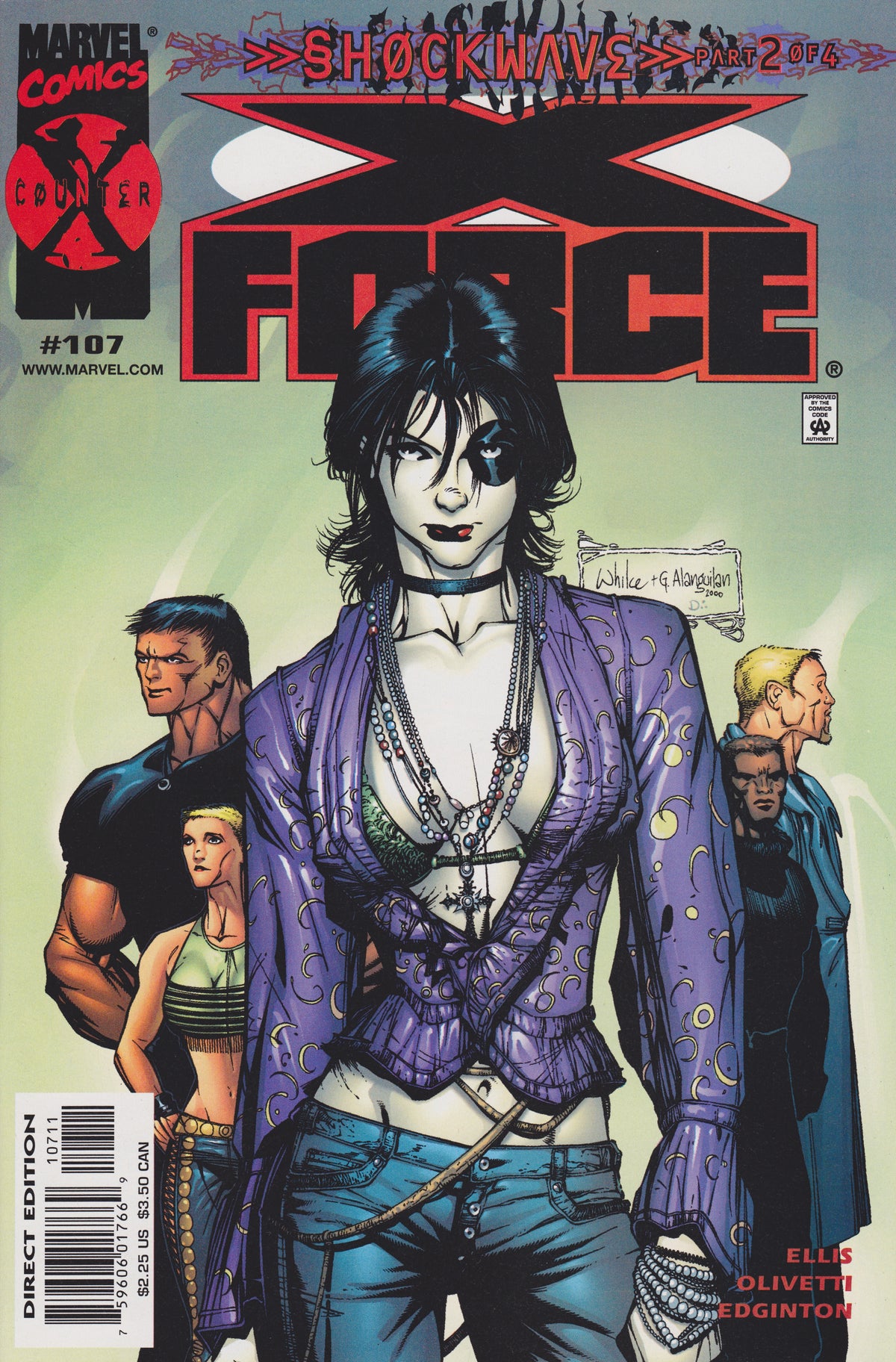 X-Force #107 CVR A Marvel Comics 2000 FN