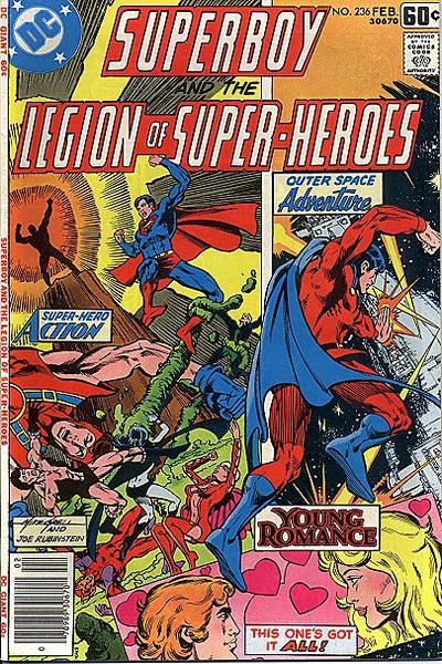 Superboy and the Legion of Super-Heroes #236 CVR A DC Comics 1978 FN