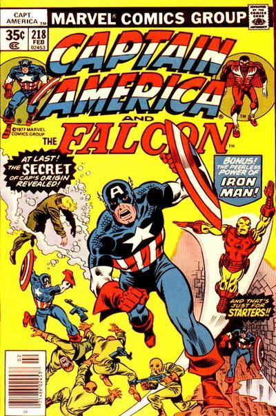 Captain America #218 CVR A Marvel 1978 FN