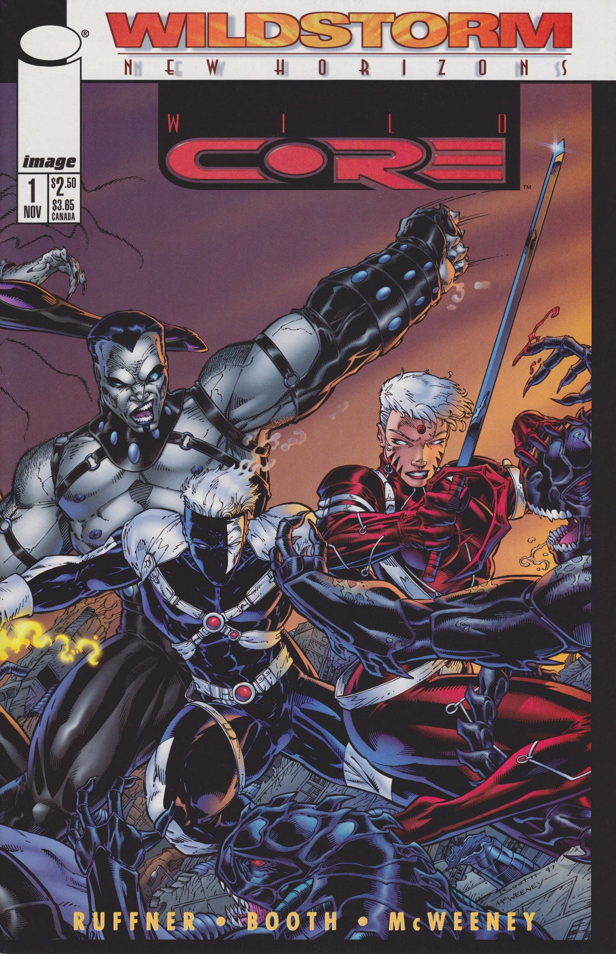 Wildcore #1 CVR A IMAGE COMICS 1997 VF