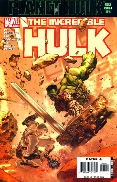 Incredible Hulk #95 CVR A Marvel 2006 FN